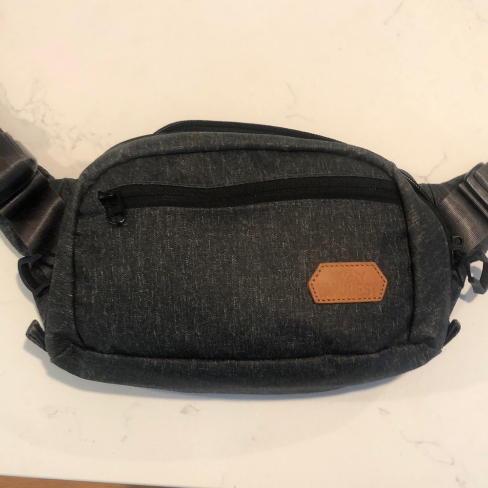 Vanquest gray dendrite large waist pack